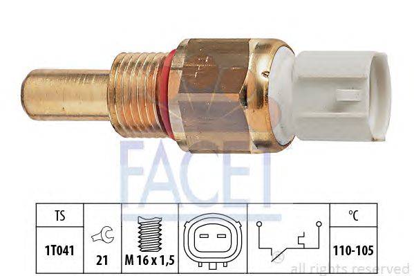 Термовыключатель, вентилятор радиатора FACET 75274