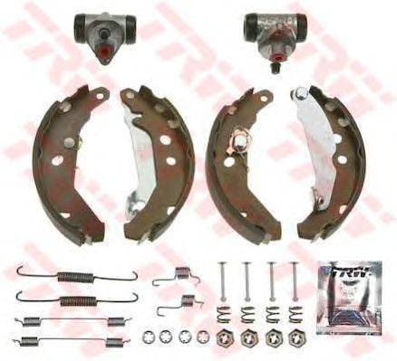 Комплект тормозных колодок TRW BK1648