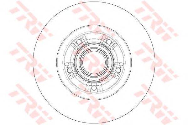 Тормозной диск TRW DF6203BS