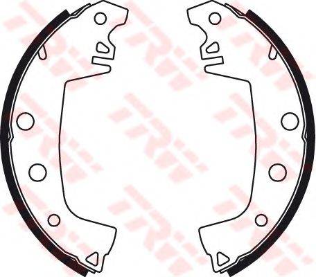 Комплект тормозных колодок TRW GS8020