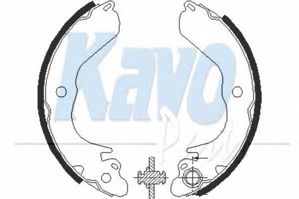 Комплект тормозных колодок KAVO PARTS BS6408