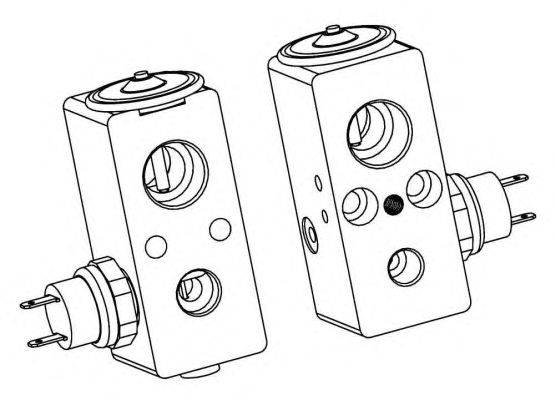 Расширительный клапан, кондиционер NRF 38387