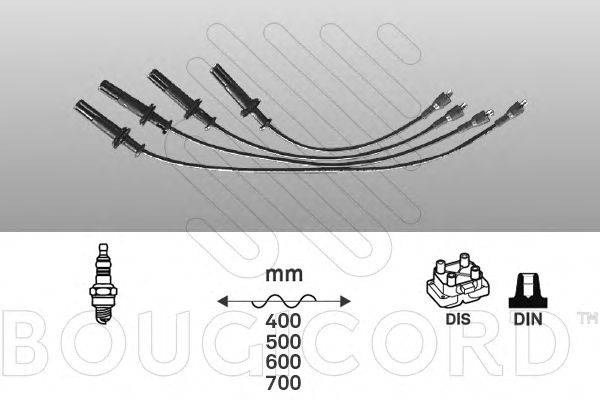 Комплект проводов зажигания BOUGICORD 6206