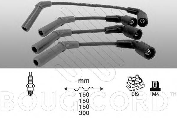 Комплект проводов зажигания BOUGICORD 8116