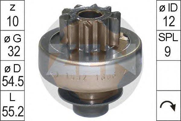 Привод с механизмом свободного хода, стартер ERA 225725