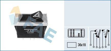 Указатель аварийной сигнализации FAE 62340