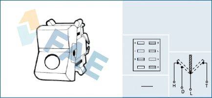 Выключатель, головной свет FAE 64120