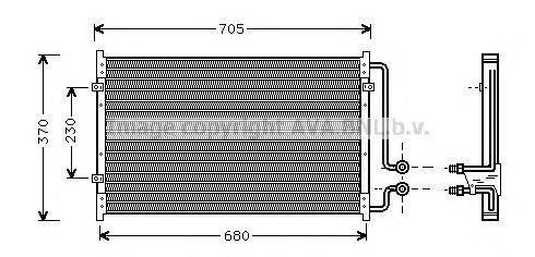 Конденсатор, кондиционер AVA QUALITY COOLING CT5025