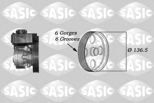 Гидравлический насос, рулевое управление SASIC 7070011