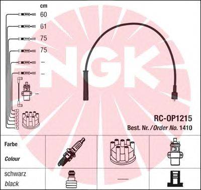 Комплект проводов зажигания NGK 1410