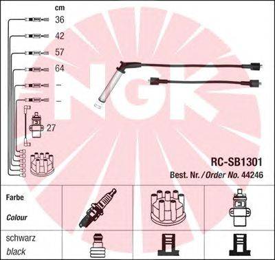 Комплект проводов зажигания NGK 44246