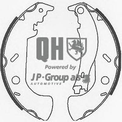 Комплект тормозных колодок JP GROUP BS1057
