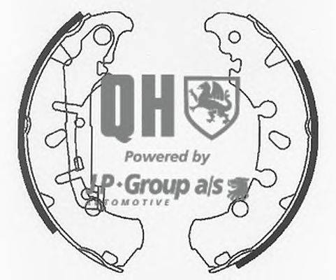 Комплект тормозных колодок JP GROUP BS1116