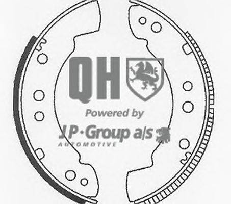 Комплект тормозных колодок JP GROUP BS531