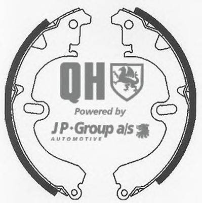 Комплект тормозных колодок JP GROUP BS756