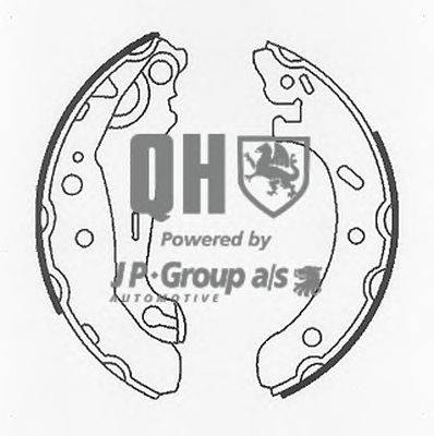 Комплект тормозных колодок JP GROUP BS934