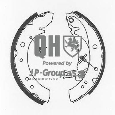 Комплект тормозных колодок JP GROUP BS966