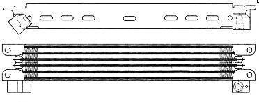 масляный радиатор, двигательное масло J. DEUS RA4230510