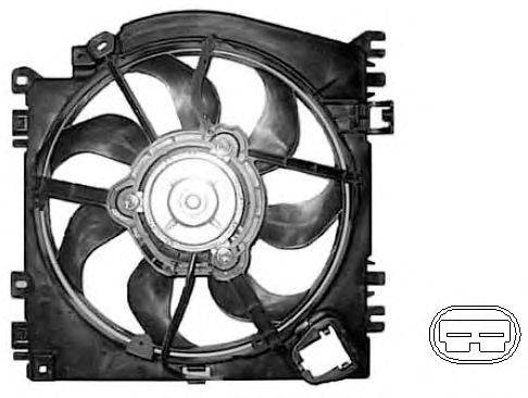 Вентилятор, охлаждение двигателя J. DEUS EV230780