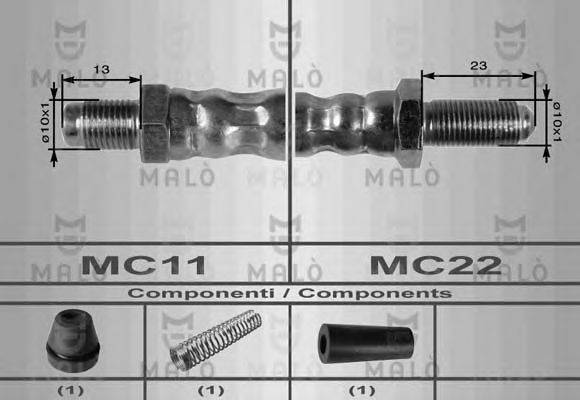 Тормозной шланг MALÒ 8580