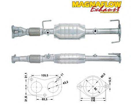 Катализатор MAGNAFLOW 88026