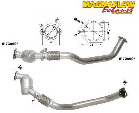 Катализатор MAGNAFLOW 80680D