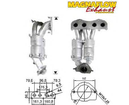 Катализатор MAGNAFLOW 78005