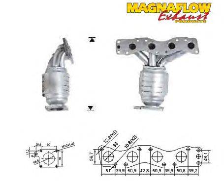 Катализатор MAGNAFLOW 77604