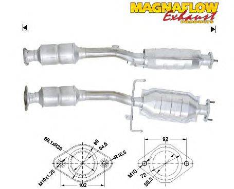 Катализатор MAGNAFLOW 74803