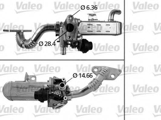 Клапан возврата ОГ VALEO 700453