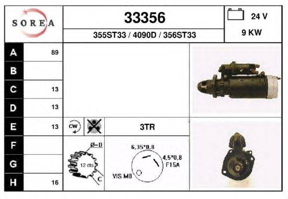 Стартер EAI 33356