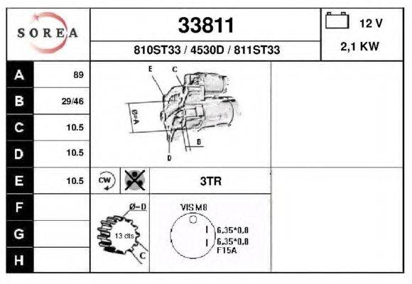 Стартер EAI 33811