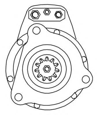 Стартер PRESTOLITE ELECTRIC 861054