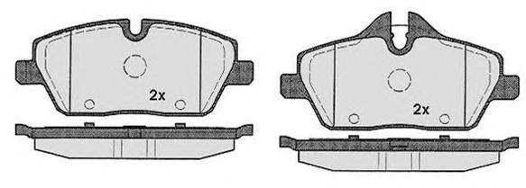 Комплект тормозных колодок, дисковый тормоз RAICAM 23916