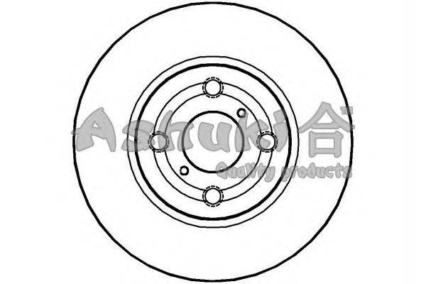 Тормозной диск ASHUKI T602-62