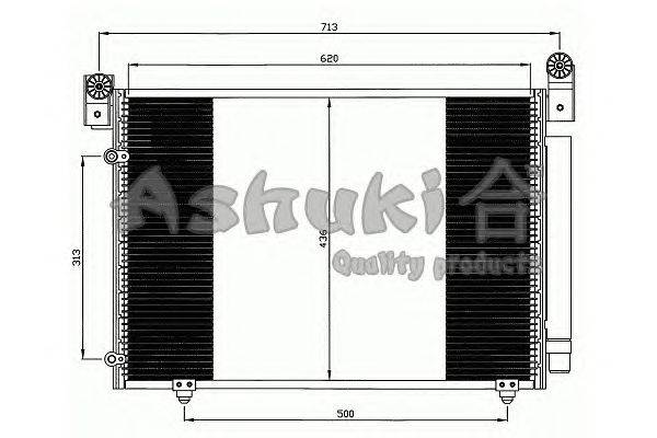 Конденсатор, кондиционер ASHUKI M55934