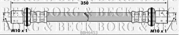 Тормозной шланг BORG & BECK BBH6453