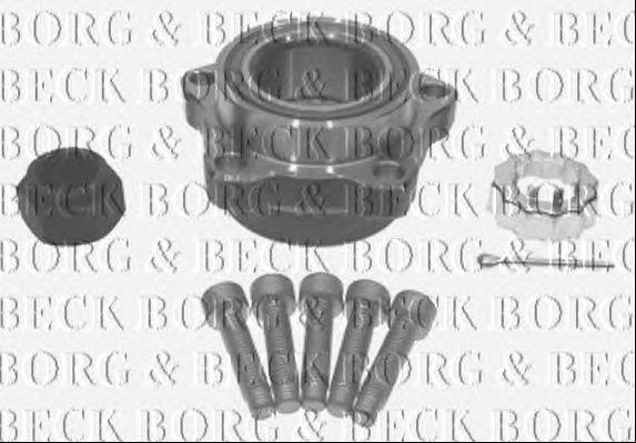 Комплект подшипника ступицы колеса BORG & BECK BWK1081