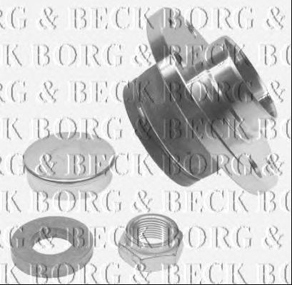 Комплект подшипника ступицы колеса BORG & BECK BWK1141