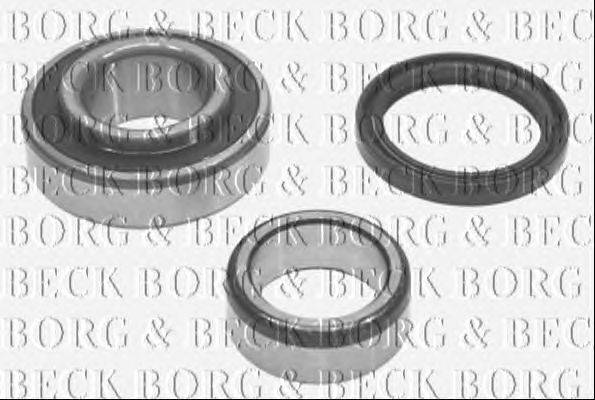 Комплект подшипника ступицы колеса BORG & BECK BWK184