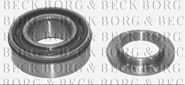 Комплект подшипника ступицы колеса BORG & BECK BWK220