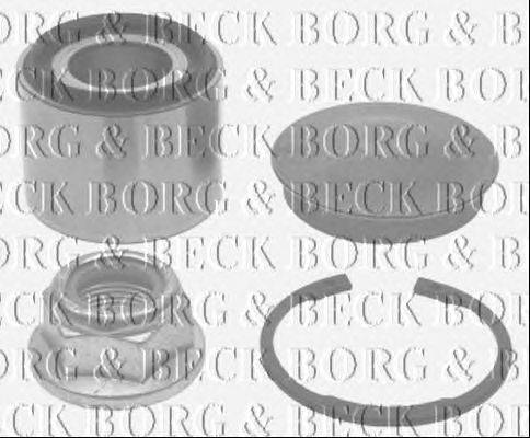 Комплект подшипника ступицы колеса BORG & BECK BWK305