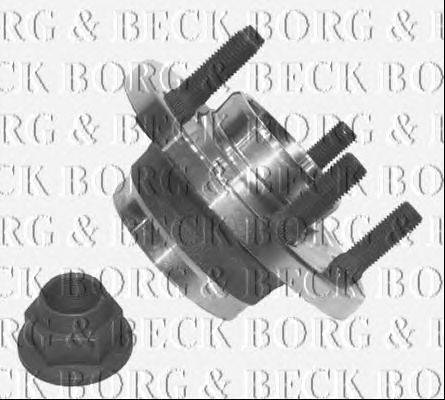 Комплект подшипника ступицы колеса BORG & BECK BWK319