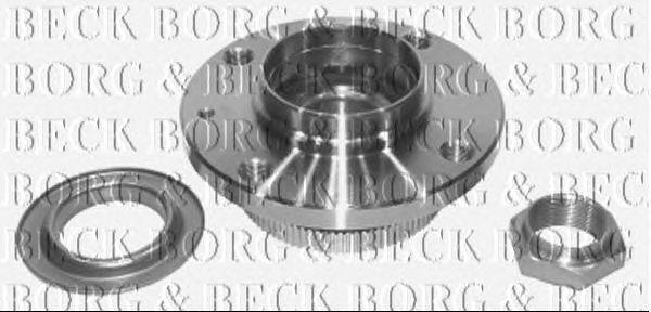 Комплект подшипника ступицы колеса BORG & BECK BWK330