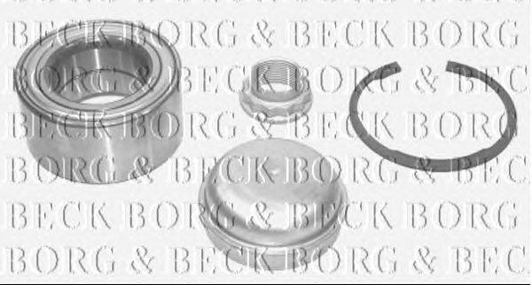 Комплект подшипника ступицы колеса BORG & BECK BWK778