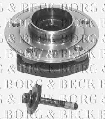 Комплект подшипника ступицы колеса BORG & BECK BWK859