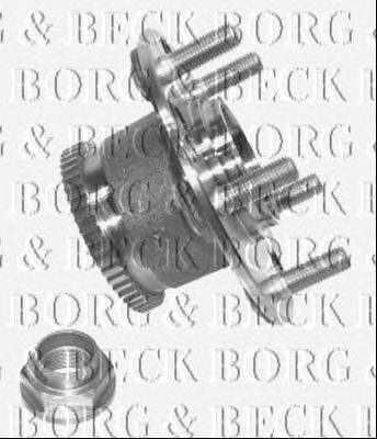 Комплект подшипника ступицы колеса BORG & BECK BWK880