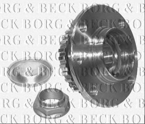 Комплект подшипника ступицы колеса BORG & BECK BWK954