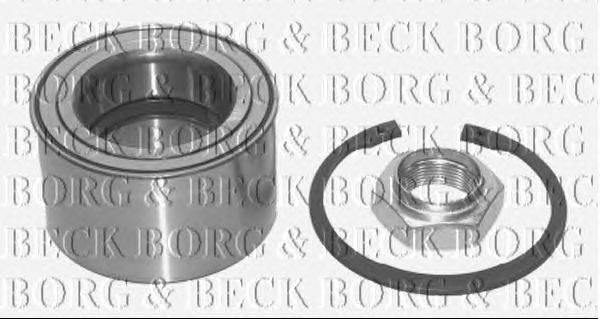 Комплект подшипника ступицы колеса BORG & BECK BWK967