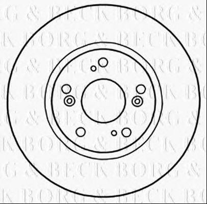 Тормозной диск BORG & BECK BBD5315